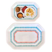 Bandeja Travessa em Melamina Para Servir Decoração 34cm