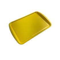 BANDEJA U200 C 34,9x2,3x23,4CM AMARELO PARA SERVIR ORGANIZAÇÃO COZINHA