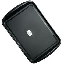 Bandeja u200 preta 23x2,5x35cm resistente e versátil para uso doméstico e organização bandeja para lanches