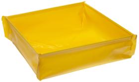 Bandeja utilitária UltraTech 1330 em tecido PVC 46x46x12 cm amarela Bandeja utilitária UltraTech 1330 em tecido PVC 46x46x12 cm amarela