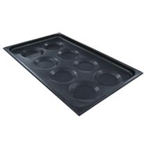 Bandeja Venâncio Chapa De Aço Carbono Antiaderente C/ 8 Cavidades Para Ovos Forno Combinado GN1/1PO Bandeja Venâncio Chapa De Aço Carbono Antiaderente C/ 8 Cavidades Para Ovos Forno Combinado GN1/1PO