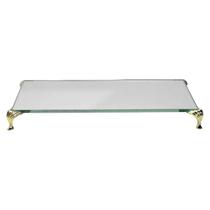 Bandeja Vidro Fumê-Bronze-Ouro-Rosê-Espelhada Lavabo 20x10 Bandeja Vidro Fumê-Bronze-Ouro-Rosê-Espelhada Lavabo 20x10
