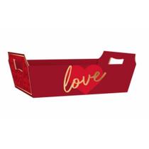 Bandeja Vintage Passion C Hot Stamping 26cmx18cmx8,5cm