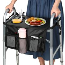 Bandeja Walker HOOMTREE para andador dobrável com porta-copos