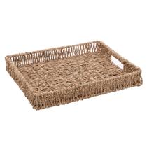 Bandeja Wolff de Sisal 34cm x 26cm x 4,5cm Bandeja Wolff de Sisal 34cm x 26cm x 4,5cm
