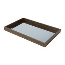 Bandeja Woodart Naturals de Madeira Marrom 46cm x 26cm