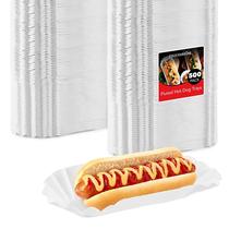 Bandejas de cachorro-quente Stock Your Home Caneled Paper 500 Pack Bandejas de cachorro-quente Stock Your Home Caneled Paper 500 Pack
