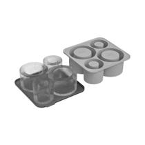 Bandejas De Cubos De Gelo De Verão, Moldes De Silicone Para Fazer Copos De Bebidas, Formato