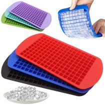Bandejas de cubos de gelo LeeYan Silicone Mini 160 cubos de gelo picado Bandejas de cubos de gelo LeeYan Silicone Mini 160 cubos de gelo picado