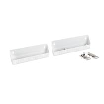 Bandejas de pia Rev-A-Shelf 6572-11-11-52 Pacote de 11 polegadas com 2 brancas