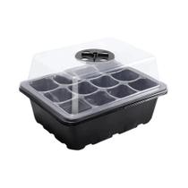 Bandejas De Sementes Com 12/24/48 Furos E Cúpula De Umidade, Vasos Para Mudas De Jardinagem, Sistema Bandejas De Sementes Com 12/24/48 Furos E Cúpula De Umidade, Vasos Para Mudas De Jardinagem, Sistema