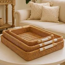 Bandejas de Servir Decorar tipo Vime para Cantinho do Café