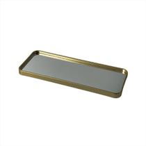 Bandejas Decoração Luxo Espelho Multiuso Mesa Prateleira Salas Escritório Banheiro Spa Cozinha Bar