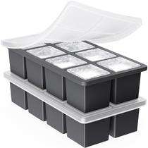 Bandejas Ice Cube GGOW Big Silicone de 5 cm para uísque e coquetel Bandejas Ice Cube GGOW Big Silicone de 5 cm para uísque e coquetel