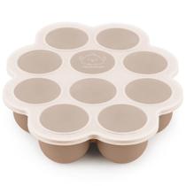 Bandejas para congelação de alimentos KeaBabies Silicone 60 ml x 10 cápsulas com tampa