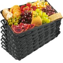 Bandejas Plasticpro 9x13 cm (8, pretas)