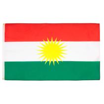 Bandera de Kurdistán AZ FLAG 150x90 cm de poliéster Bandera de Kurdistán AZ FLAG 150x90 cm de poliéster