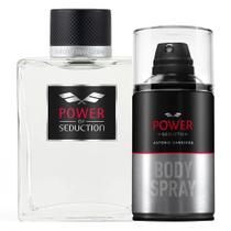 Banderas Power of Sedution Kit - Perfume Masculino 200ML EDT + Body Spray 250ml