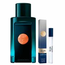 Banderas The Icon Attitude Kit - Perfume Masculino Eau de Parfum + Miniatura