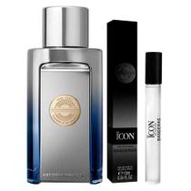 Banderas The Icon Elixir Kit - Perfume Masculino Eau de Parfum + Miniatura Banderas The Icon Eau de Parfum