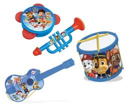 Bandinha Infantil Patrulha Canina - C/ 4 Instrumentos - Elka