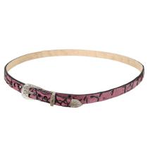 Bandinha Para Chapéu Couro Croco Rosa Pyramid 37315 Bandinha Para Chapéu Couro Croco Rosa Pyramid 37315