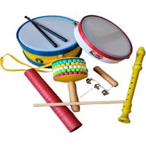 Bandinha Rítmica Infantil Com 6 Instrumentos Musicais - IDEA