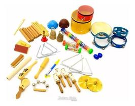 Bandinha Rítmica Jog Vibratom Instrumento P3680 Kit 34 Peças Bandinha Rítmica Jog Vibratom Instrumento P3680 Kit 34 Peças