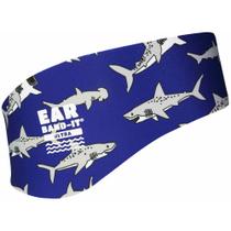 Bandita para nadar Earplug Ear Band-It Ultra con diseño de pequeños tiburones Bandita para nadar Earplug Ear Band-It Ultra con diseño de pequeños tiburones