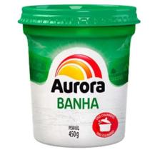 Banha de Porco Aurora 450g Original e Saborosa