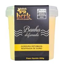 Banha gordura suina defumada premium 200gr berk charcutaria gourmet Banha gordura suina defumada premium 200gr berk charcutaria gourmet