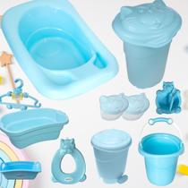 Banheira 32 Litros organizador quarto bebê porta algodão cabide cesto roupa bacia Banheira 32 Litros organizador quarto bebê porta algodão cabide cesto roupa bacia