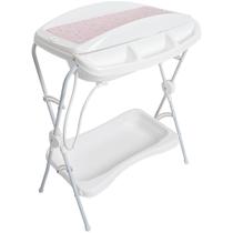 Banheira Alta com Trocador Shower II Rosa Kiddo - Com Redutor de Assento Banheira Alta com Trocador Shower II Rosa Kiddo - Com Redutor de Assento