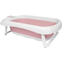 Banheira Baby Dobrável Compacta Buba Rosa Ideal para Viagens Banheira Baby Dobrável Compacta Buba Rosa Ideal para Viagens