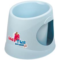 Banheira babytub ofurô candy - cor azul - 1 á 6 anos