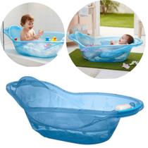 Banheira Banho Infantil Estampada Azul 23 Litros Jaguar