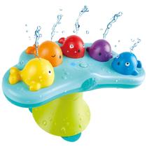 Banheira Bath Toy Hape Music Fountain Whale com 2 modos de jogo