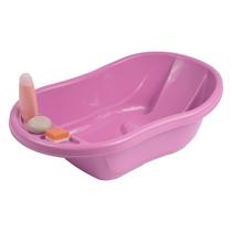 Banheira Bebe 29l Resistente Banho Baby Rosa - Styll