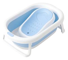 Banheira Bebe Infantil Dobravel Facil de Guardar Anti Escorregamento de bebe 44L PipDip