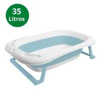 Banheira bebe infantil dobravel retratil portatil de silicone