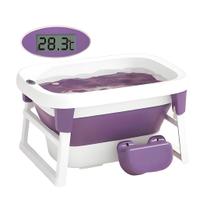 Banheira Bebê + Termômetro 100 Litros Para Criança De 0 A 12 Anos