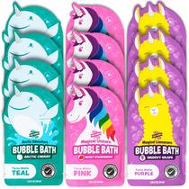 Banheira Bubble Bath Works Magical Kids, pacote com 12 unidades, espuma colorida