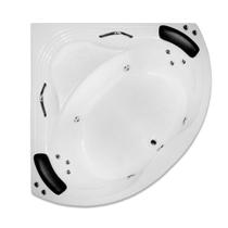 Banheira Canto Angulo Completa Com Hidro Em Acrílico