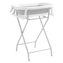 Banheira com Suporte Dobrável Portátil Infantil e Mini Assento Anti Escorregamento do Bebe 44L Até 35kg Pipdip