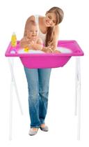 Banheira Com Suporte para Bebê Tanque Resistente 20 Litros