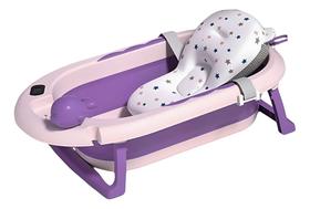 Banheira Com Termômetro De Segurança E Cama Confortável