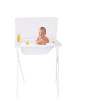 Banheira Com Trocador e Suporte - Infantil Para Bebe Dobravél