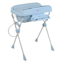 Banheira Com Trocador Millenia Baby Blue Azul Burigotto
