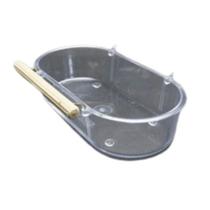 Banheira Cônica Cristal com Poleiro - Grande Banheira Cônica Cristal com Poleiro - Grande