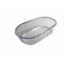 Banheira Cristal Oval Média Conforto Para Pássaros Pet Star